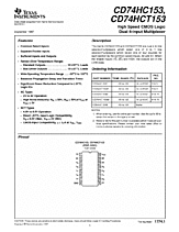 DataSheet CD74HCT153 pdf